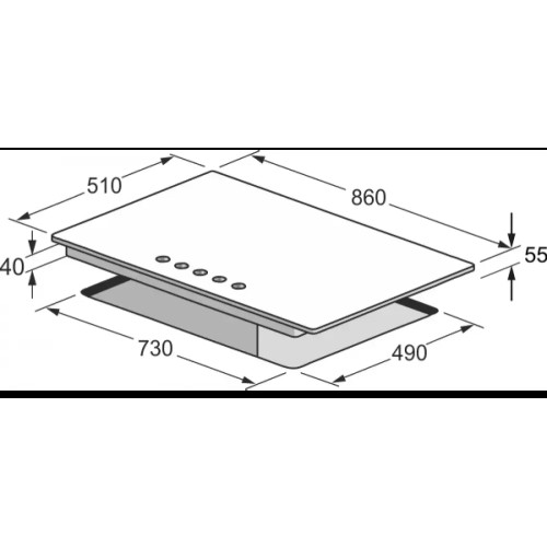 Газовая варочная поверхность Kaiser KG 9357 Turbo