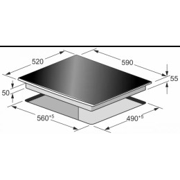 Индукционная варочная поверхность Kaiser KCT 6723 FI BluBE