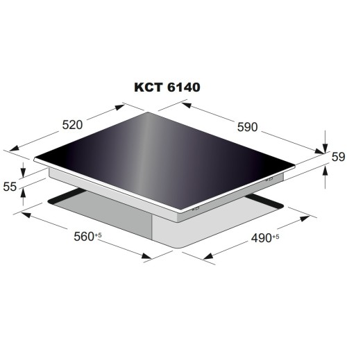 Варочная панель Kaiser KCT 6140 FI