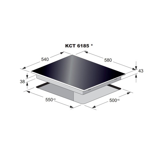 Варочная панель Kaiser KCT 6185 Em
