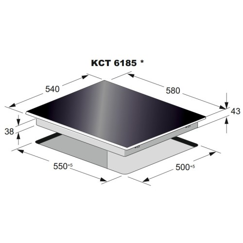 Варочная панель Kaiser KCT 6185 RotEm