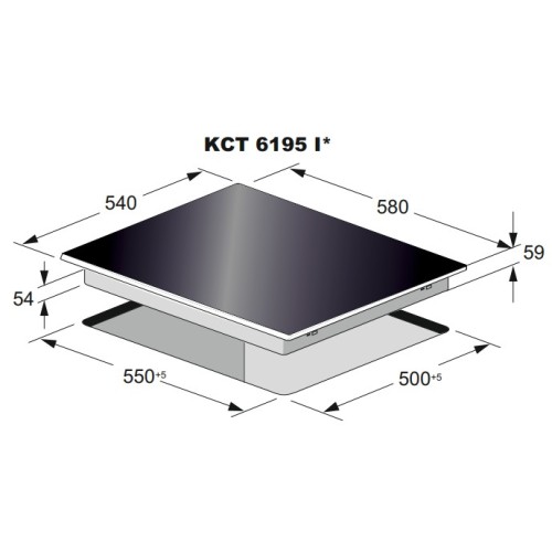 Варочная панель Kaiser KCT 6195 IRotEm