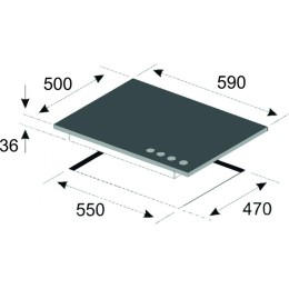 Варочная панель Kaiser KG 6325 Em Sil Turbo