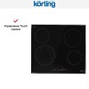 Электрическая варочная панель Korting HK 63500 B