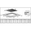 Электрическая варочная панель Korting HK 32001 B