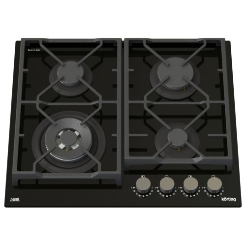 Газовая стеклянная варочная панель Korting HGG 6987 CTN FLC