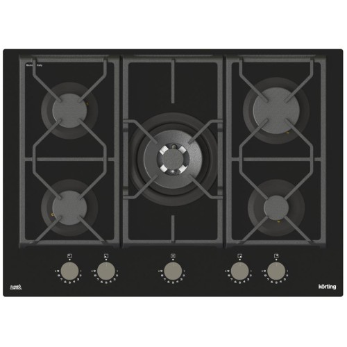 Газовая стеклянная варочная панель Korting HGG 7987 CTN FLC