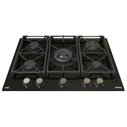 Газовая стеклянная варочная панель Korting HGG 7987 CTN FLC