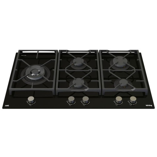 Газовая стеклянная варочная панель Korting HGG 9987 CTN FLC