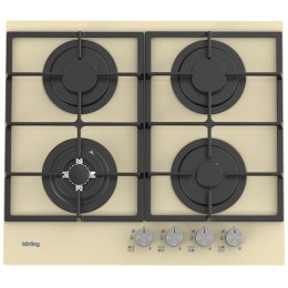 Газовая стеклянная варочная панель Korting HGG 6722 CTB