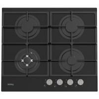Газовая стеклянная варочная панель Korting HGG 6722 CTN