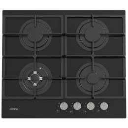 Газовая стеклянная варочная панель Korting HGG 6722 CTN
