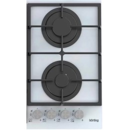 Газовая стеклянная варочная панель Korting HGG 6734 CTW