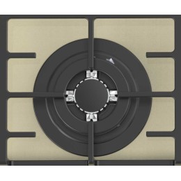 Газовая стеклянная варочная панель Korting HGG 6825 CTB