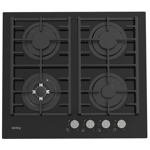 Газовая стеклянная варочная панель Korting HGG 6825 CTN