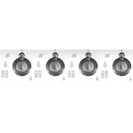 Газовая стеклянная варочная панель Korting HGG 6911 CTRW