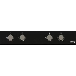 Газовая стеклянная варочная панель Korting HGG 6985 CN FLC