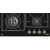Газовая стеклянная варочная панель Korting HGG 6987 CTN FLC