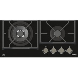 Газовая стеклянная варочная панель Korting HGG 6987 CTN FLC