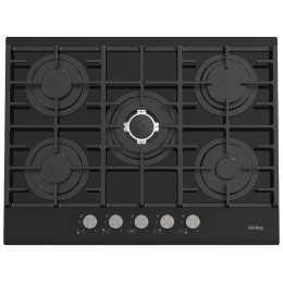 Газовая стеклянная варочная панель Korting HGG 7835 CTN