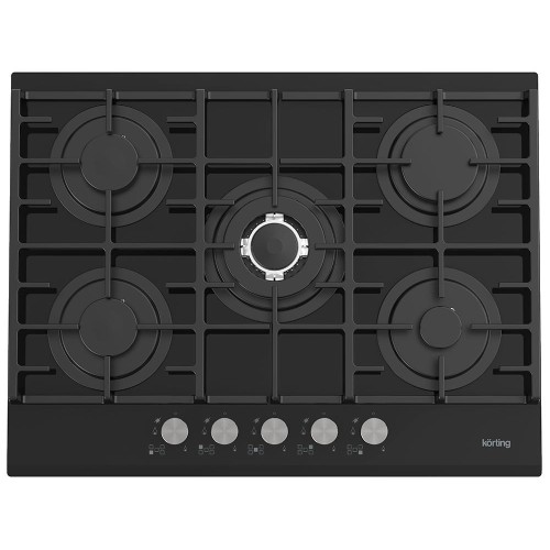 Газовая стеклянная варочная панель Korting HGG 7835 CTN