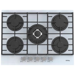 Газовая стеклянная варочная панель Korting HGG 7835 CTW