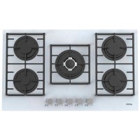 Газовая стеклянная варочная панель Korting HGG 9835 CTW Газовая стеклянная варочная панель Korting HGG 9835 CTW