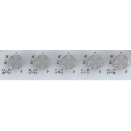 Газовая стеклянная варочная панель Korting HGG 9835 CTW