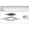 Индукционная варочная панель Korting HI 64560 BCG