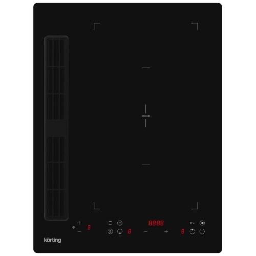Индукционная варочная панель с интегрированной вытяжкой Korting HIBH 40980 NB