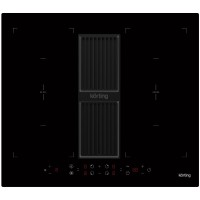 Индукционная варочная панель с интегрированной вытяжкой Korting HIBH 68980 NB