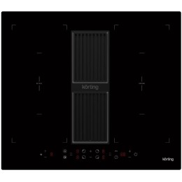 Индукционная варочная панель с интегрированной вытяжкой Korting HIBH 68980 NB