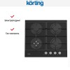 Газовая стеклянная варочная панель Korting HGG 6722 CTN