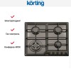 Варочная поверхность Korting HG 630 CTSN