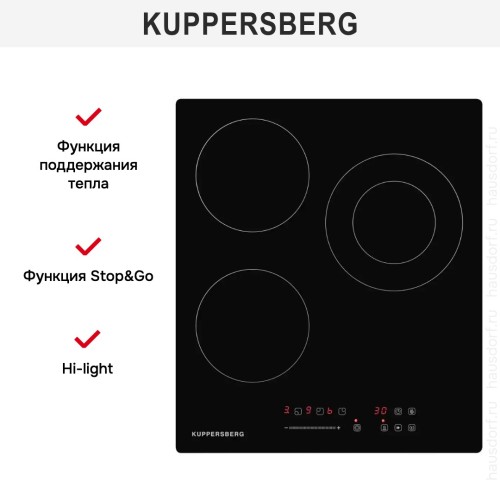 Электрическая варочная панель Kuppersberg ECS 403