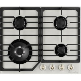 Газовая варочная панель Kuppersberg FG 601 W Silver