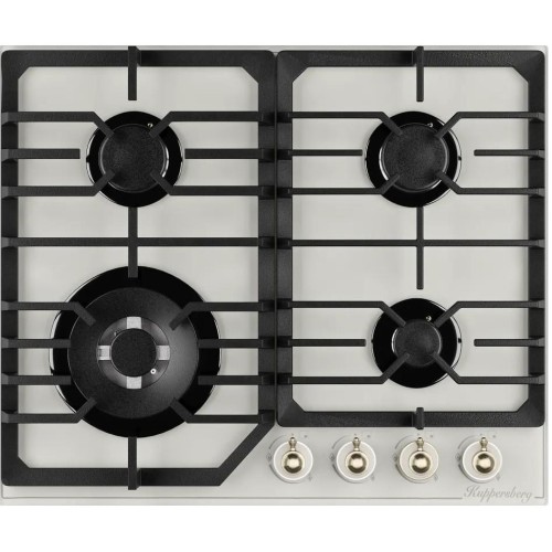 Газовая варочная панель Kuppersberg FG 601 W Silver