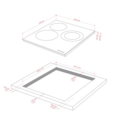 Электрическая варочная панель Kuppersberg ECO 400