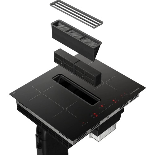 Индукционная варочная панель с вытяжкой Kuppersberg IHI 690