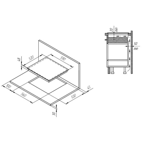 Варочная панель Kuppersberg ECS 603