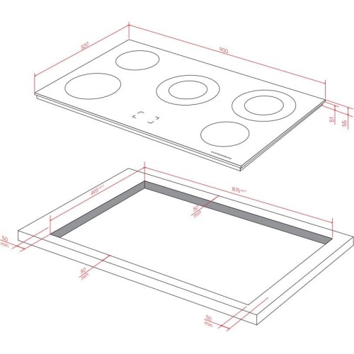 Варочная панель Kuppersberg ECS 902