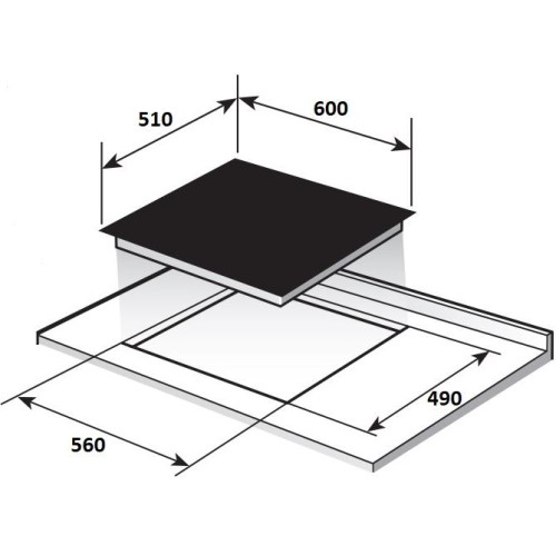 Варочная панель Kuppersberg ESO 622 F