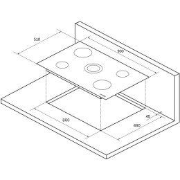 Варочная панель Kuppersberg FA90RC
