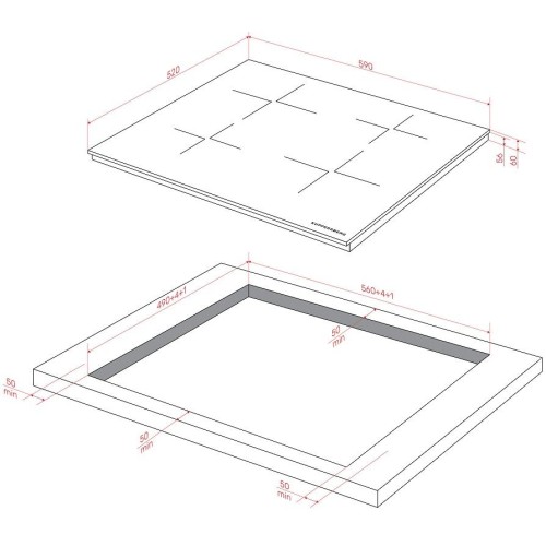 Варочная панель Kuppersberg ICI 606