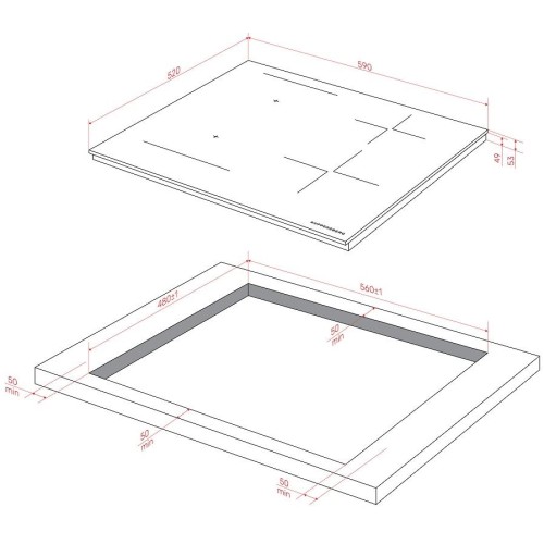Варочная панель Kuppersberg ICI 616