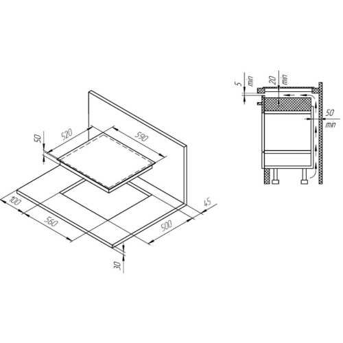 Варочная панель Kuppersberg ICS 604