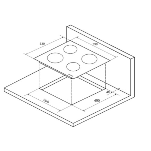Варочная панель Kuppersberg ICS 604