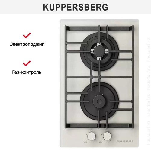 Газовая варочная панель Kuppersberg FG 39 W