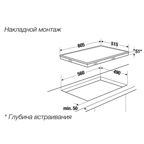 Электрическая варочная панель Kuppersbusch KE 6130.1 SE