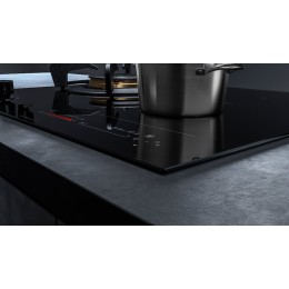 Газовая варочная панель с индукцией Kuppersbusch KIG 6850.0 SR-E5 Black Velvet